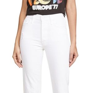 EUC Mother Denim Tomcat Cut in Totally Innocent